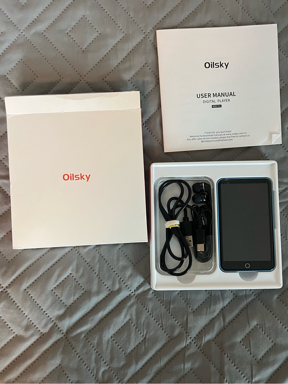 Oilsky Portable Digital Media Player